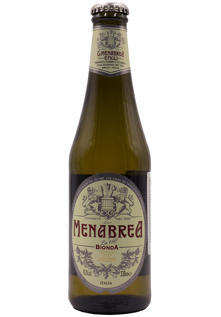 Менабреа ЛА 150° Бионда / Menabrea La 150 Bionda (0,33л.*бут.)