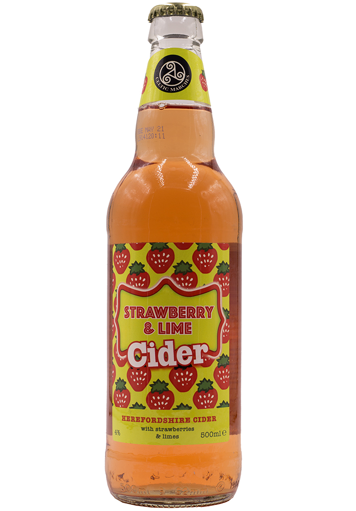 Селтик Марчес Клубника и Лайм / Celtic Marshes Strawberry & Lime (0,5л.*бут.)
