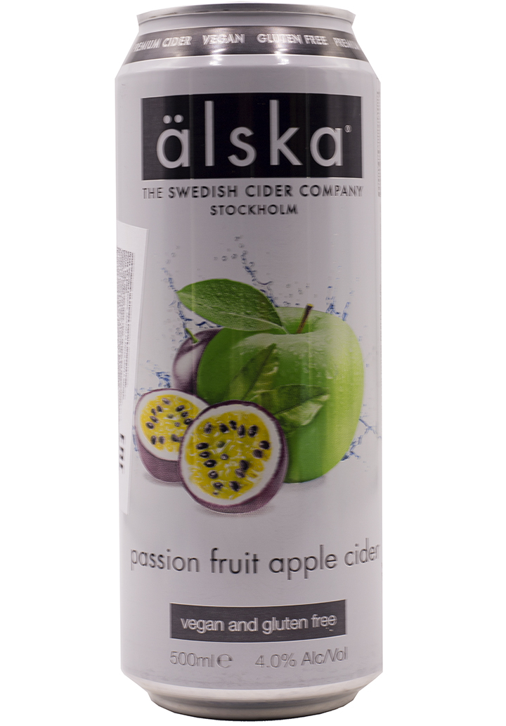 Альска Яблоко и Маракуйа / Alska Passion Fruit Apple (0,5л.*ж/б.) 