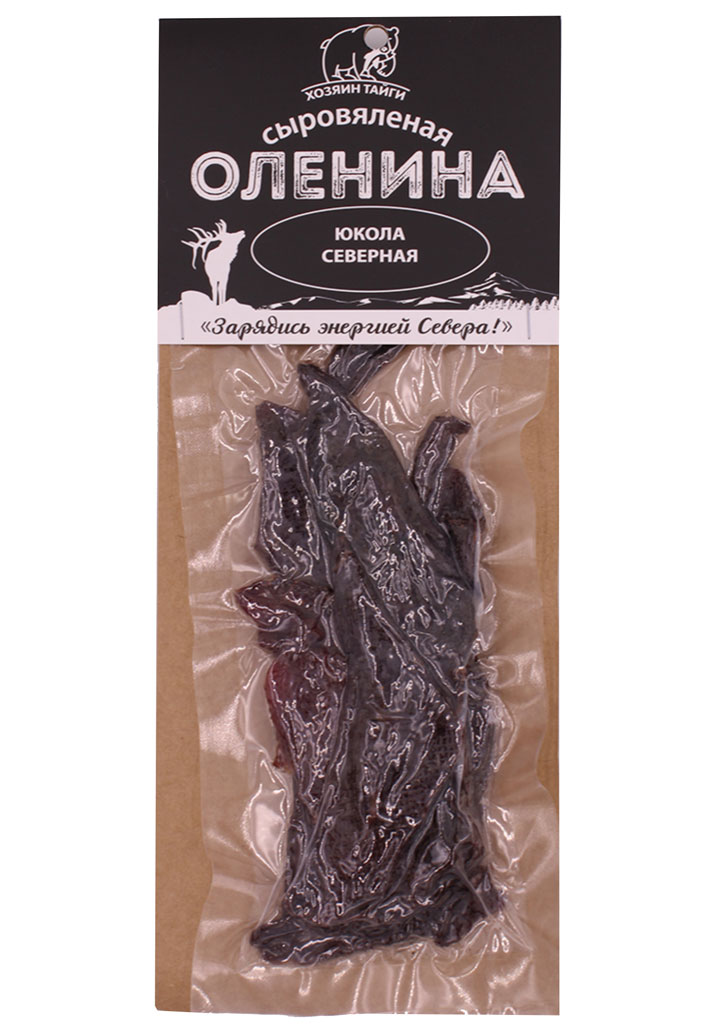 Хозяин Тайги Оленина сыровяленая Юкола Северная (70гр.)